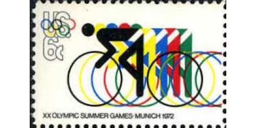 #1460v Olympic Bicycling, Broken Red Ring Error