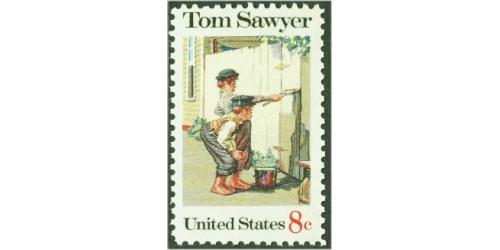 #1470 Tom Sawyer, Mark Twain Character