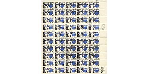 #1557 Mariner 10, Sheet of 50 Space Stamps
