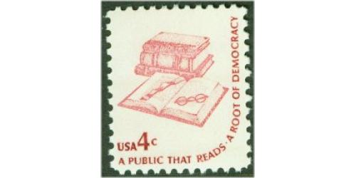 #1585v Public That Reads, Dull Gum