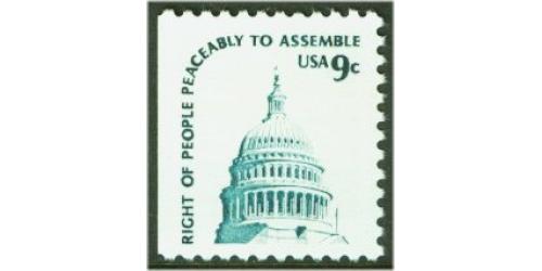 #1590 Right to Assemble, Booklet Single, White Paper