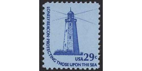 #1605v Lighthouse, Dull Gum