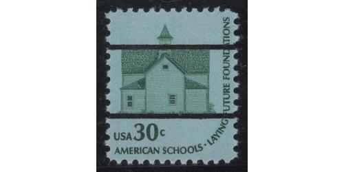 #1606 Schoolhouse, Silent Precancel