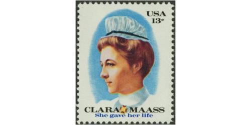 #1699 Clara Maass, American Nurse