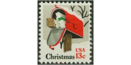 #1730 Christmas - Mailbox