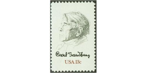 #1731 Carl Sandburg, American Poet