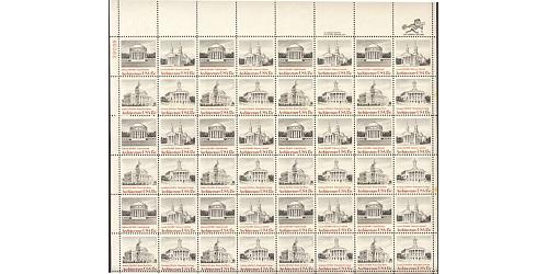 #1779-82 American Architecture, Sheet of 48 Stamps