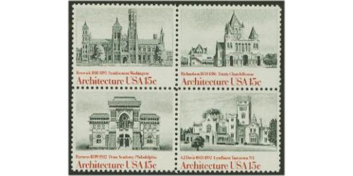 #1838-41 Architecture,  Four Singles