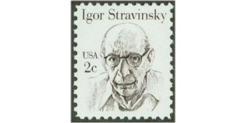 #1845 Igor Stravinsky, Russian-born Composer