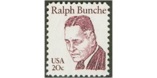 #1860 Dr. Ralph Bunche, Political Scientist and Diplomat