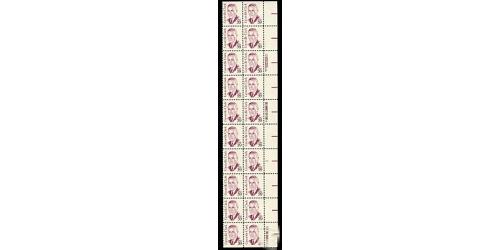 #1867 Grenville Clark, Plate Block of 20