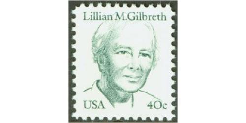 #1868 Lillian M. Gilbreth, Industrial Psychologist, Perforated 10.9