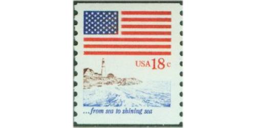 #1891 Flag and Sea, Coil