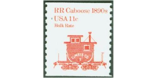 #1905 Railroad Caboose, Tagged Coil