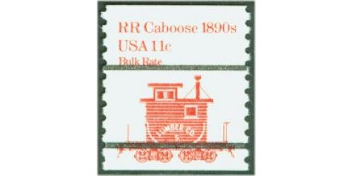 #1905a Railroad Caboose, Precanceled Coil