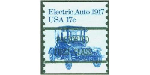 #1906a  Electric Auto, Precanceled Coil, Type "A"