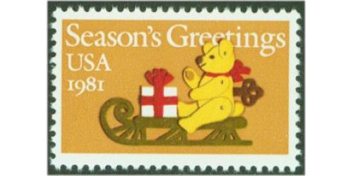 #1940 Christmas - Teddy Bear