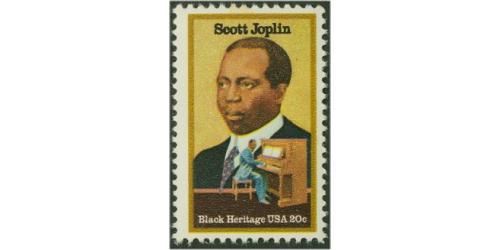 #2044 Scott Joplin, Black Heritage Series