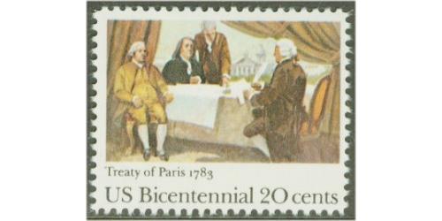 #2052 Treaty of Paris, (Bicentennial)