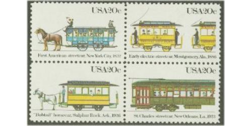 #2059-62 Streetcars, Four Singles