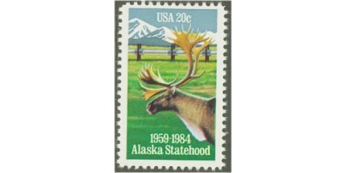 #2066 Alaska Statehood 25th Anniversary