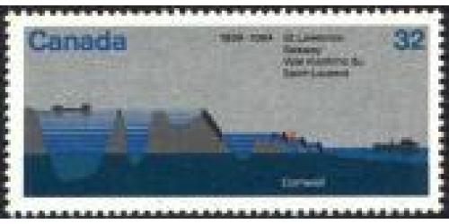 #2091 Canada #1015, St. Lawrence Seaway