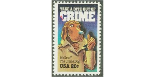 #2102 Crime Prevention, McGruff - The Crime Dog