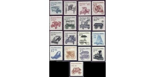 #2123//2228 Transportation Coils, Set of 17