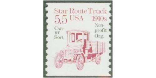 #2125a Star Route Truck Coil, Precanceled