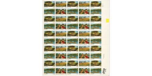 #2160-63 International Youth Year, Sheet of 50 Stamps