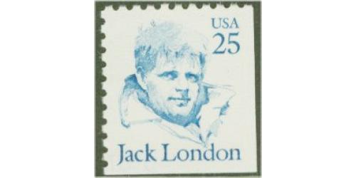#2197 Jack London, Booklet Single Perforated 10