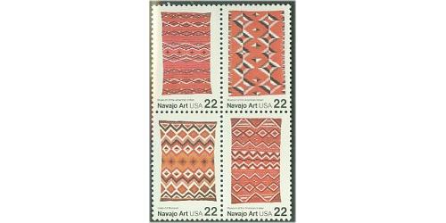 #2235-38 Navajo Art, Four Singles