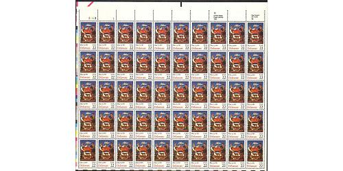 #2336 Delaware, Sheet of 50 Stamps