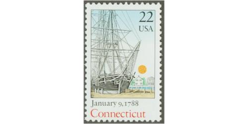 #2340 Connecticut, Ratification of the Constitution