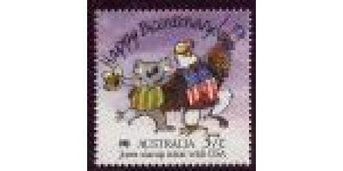 #2370 Australia #1052 Joint Issue, Australia Bicentennial
