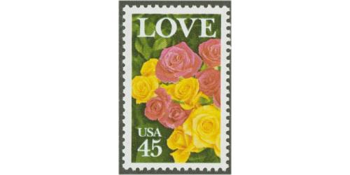 #2379 45¢ Love, Roses