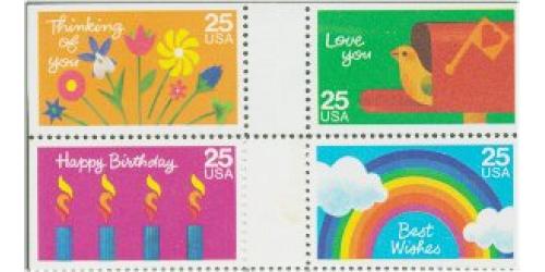 #2395-98 Special Occasions, Set of Four Booklet Singles