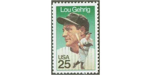 #2417 Lou Gehrig, Baseball Player