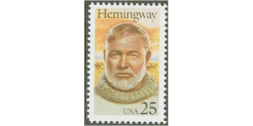 #2418 Ernest Hemingway, American Novelist & Journalist, Literary