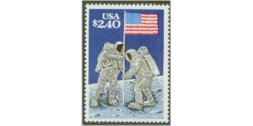 #2419 Moon Landing, Priority Mail
