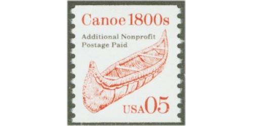 #2454l Canoe Coil, Red, Low Gloss Gum