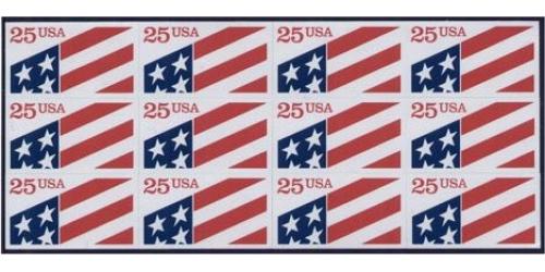 #2475a Flag, ATM Plastic Booklet Pane of 12