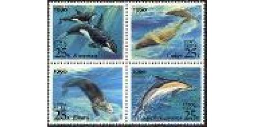 #2511a Russia #5963a Joint Issue, Creatures of the Sea