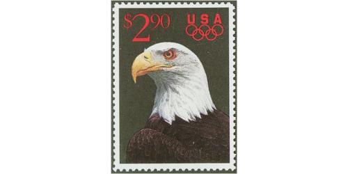#2540 Priority Mail, Eagle
