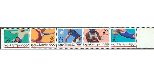 #2641a Summer Olympics, Strip of Five
