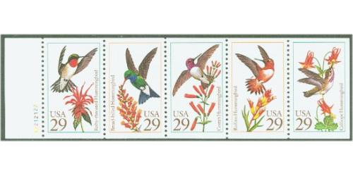 #2642-46 Hummingbirds, Five Singles