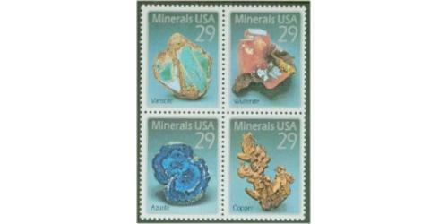 #2700-03 Minerals, Four Singles