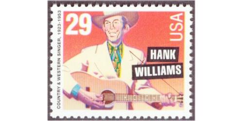 #2723 Hank Williams, Perforated 10