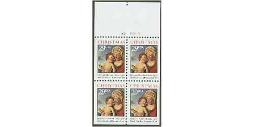 #2790a Traditional Christmas 1993, Booklet Pane of 4