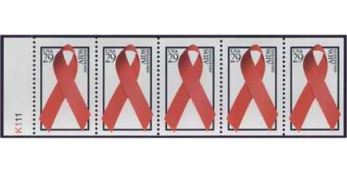 #2806b AIDS Awareness, Booklet Pane Five